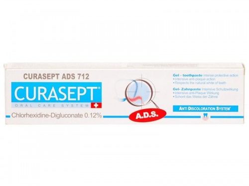 Curaprox CURASEPT ADS 712 gel.pasta 75ml 0.12%CHX 75 ml