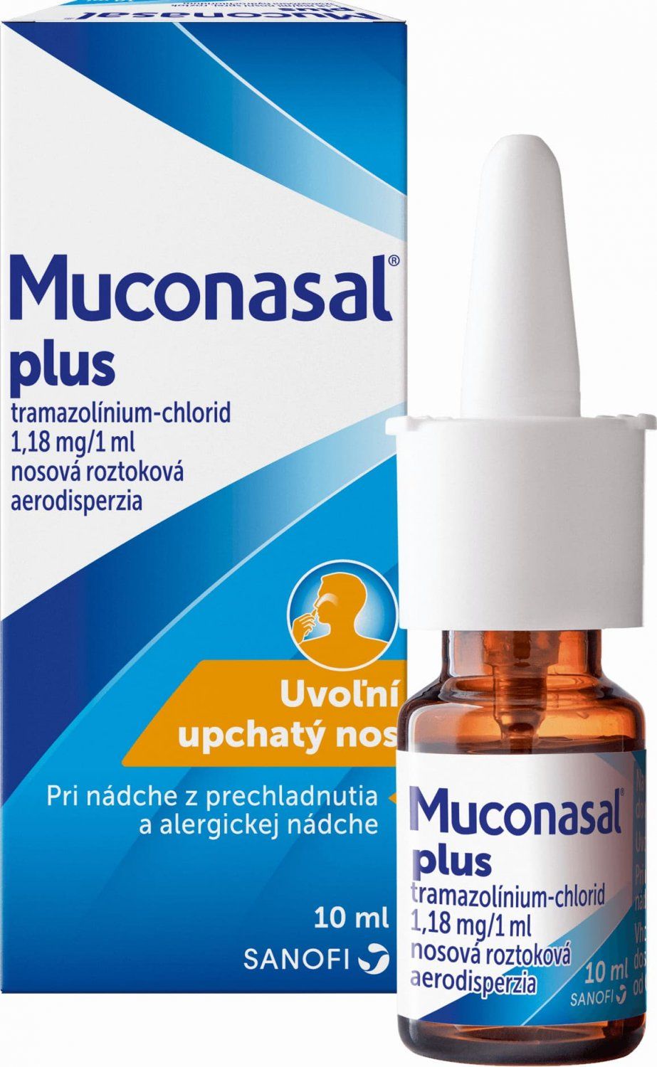 Muconasal Plus nosný sprej 10 ml