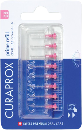 Curaprox Medzizubné kefky Prime Refill, veľ. 08 8 ks