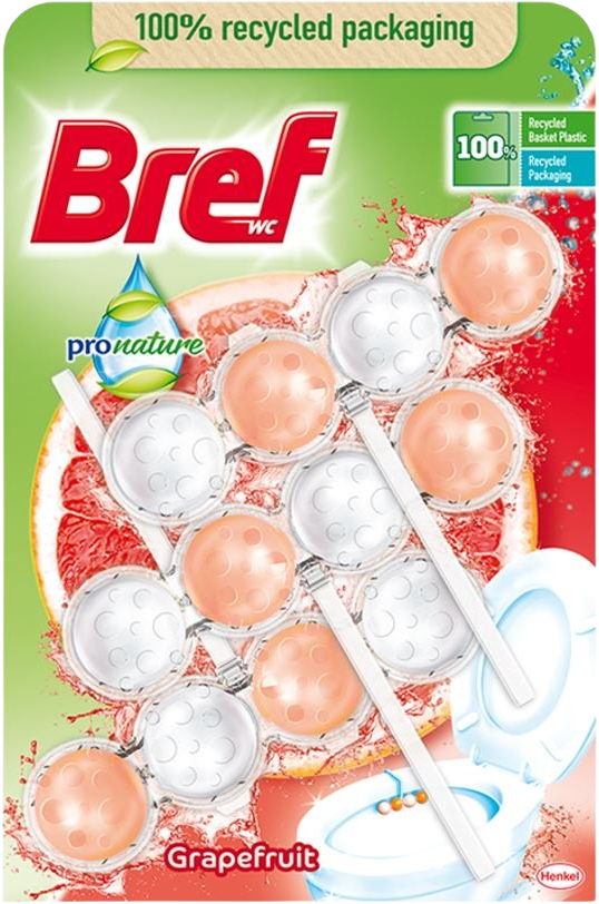 Bref ProNature Grapefruit 3 x 50 g