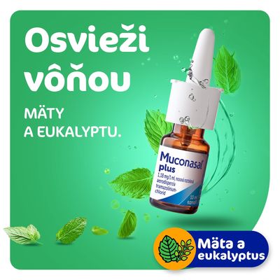 Muconasal Plus nosný sprej 10 ml