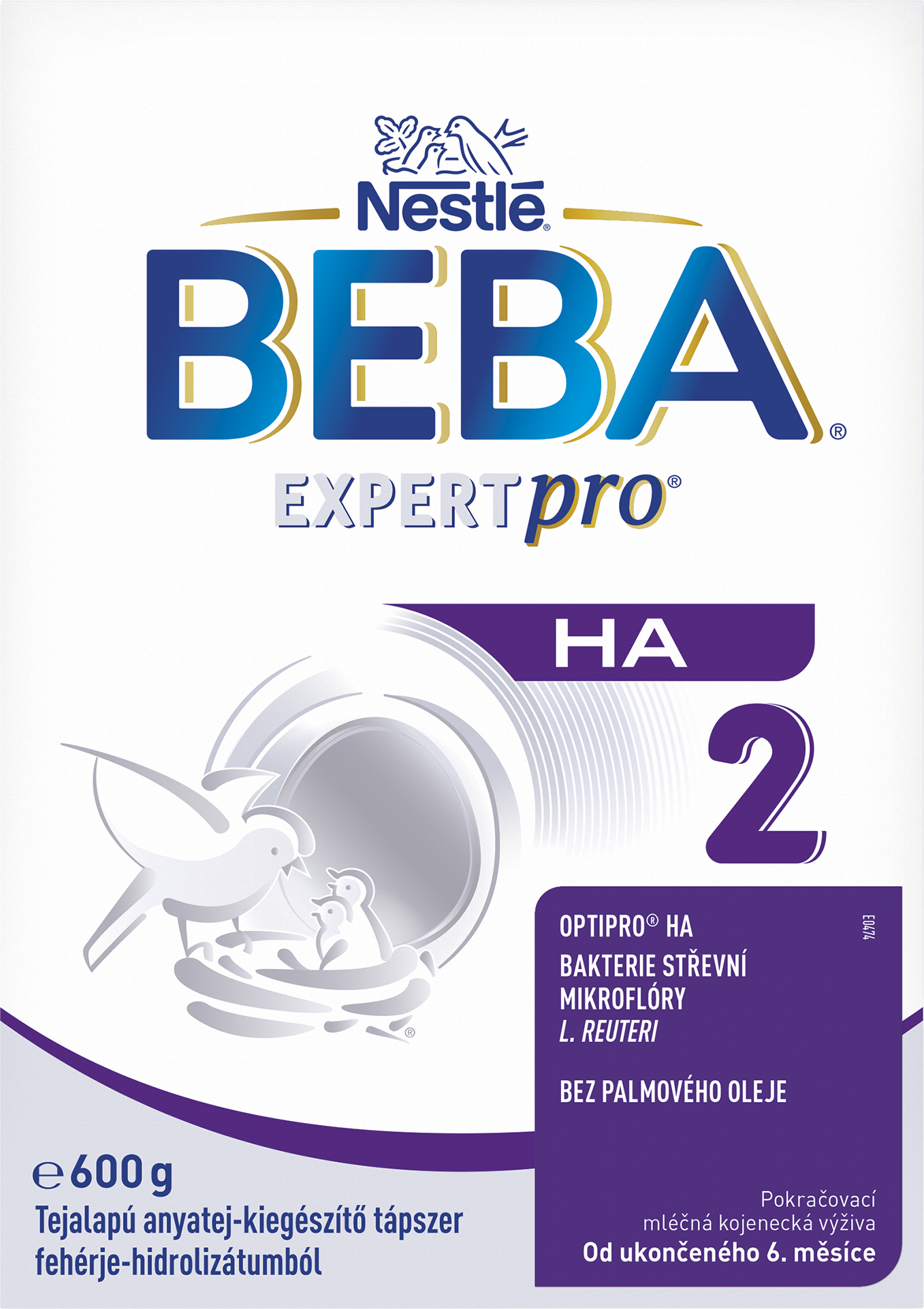 Nestlé Beba Expert HA 2, pokračovacie dojčenské mlieko 600 g