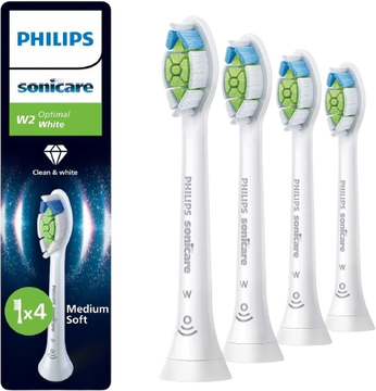 Philips Sonicare Optimal White HX6064/87, bílé 4 ks