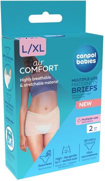 Canpol babies Elastické nohavičky materské - po pôrode L/XL, 2 ks