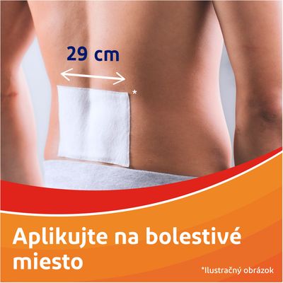 VoltaTherm hrejivá náplasť na úľavu od bolesti chrbta 5 ks