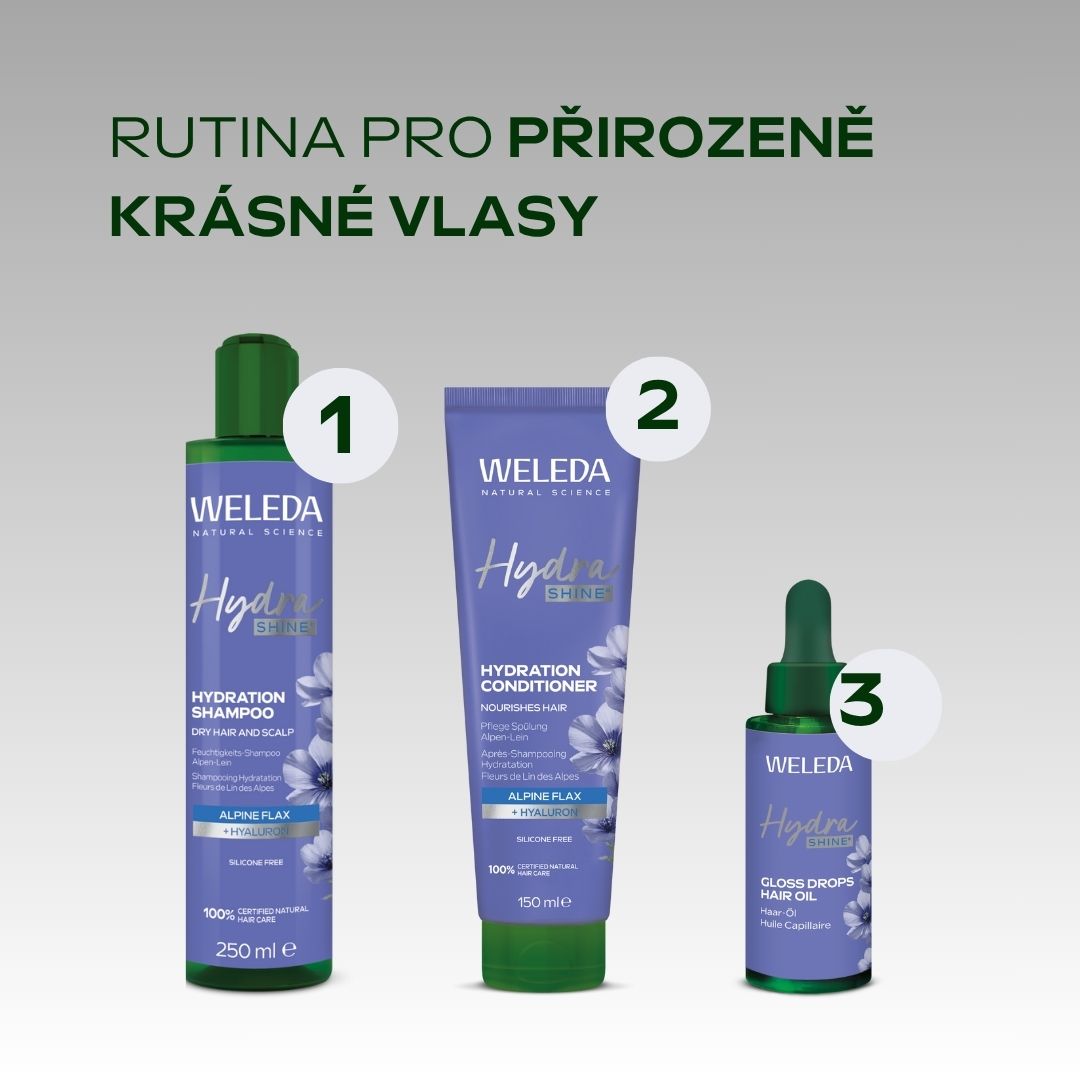 Weleda Vlasový olej Hydrashine 30 ml