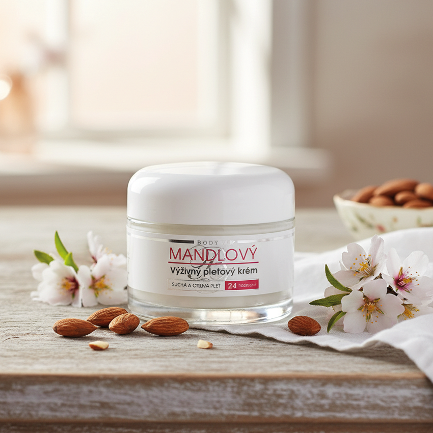 Body Tip Mandľový výživný krém 50 ml