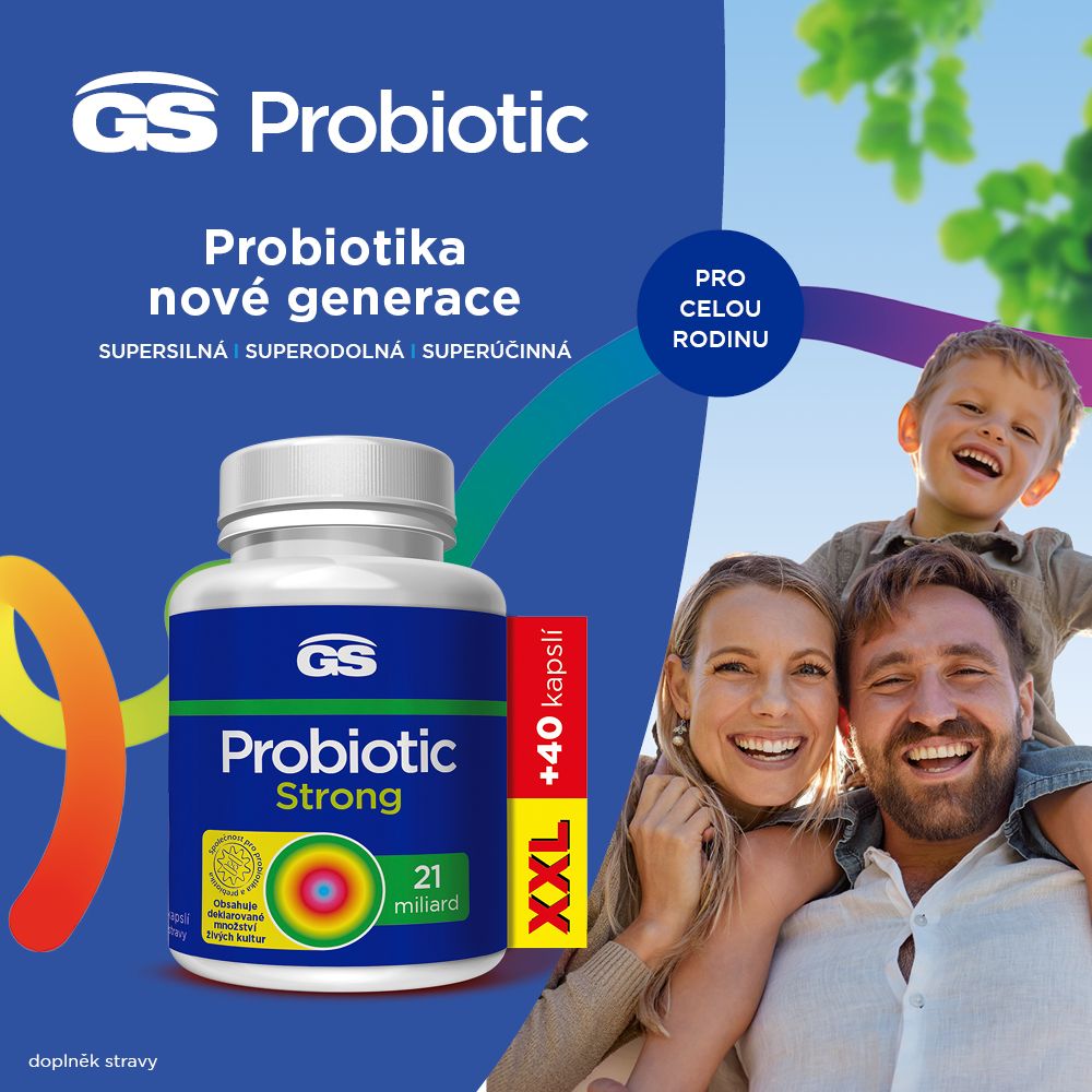 GS Probiotic Strong 120 kapsúl