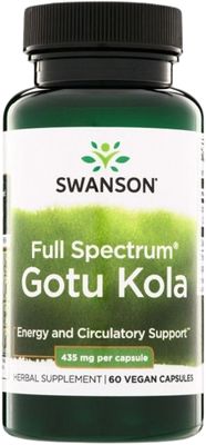 Swanson Gotu Kolesá 435mg 60 kapsúl