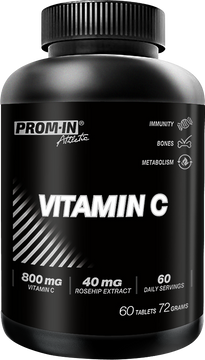 Prom-In Vitamín C 800 + rose hip extract 60 tabliet