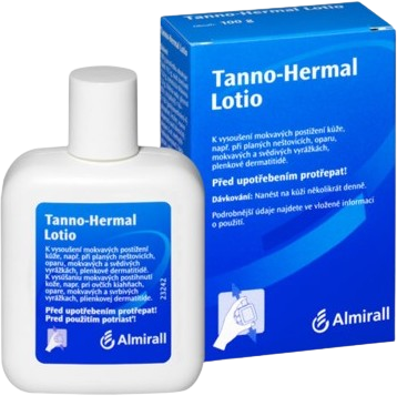 Tanno Hermal Lotio emulzia, redukcia svrbenia a mokvania kože 100 ml