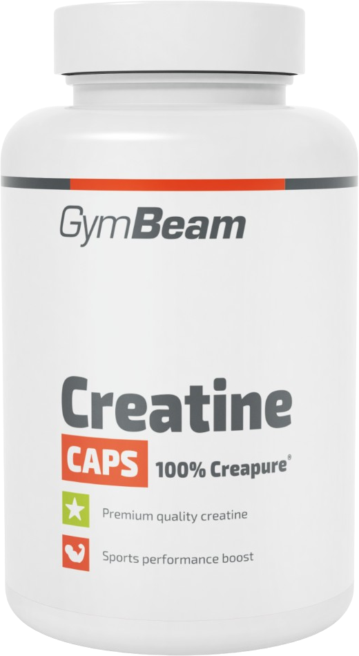 GymBeam Kreatin CAPS - 100 % Creapure® 120 kapsúl