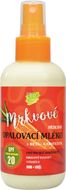 Vivaco Mrkvové opaľovacie mlieko SPF20 s betakaroténom 150 ml