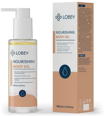 Lobey Pestujúci telový olej 100 ml