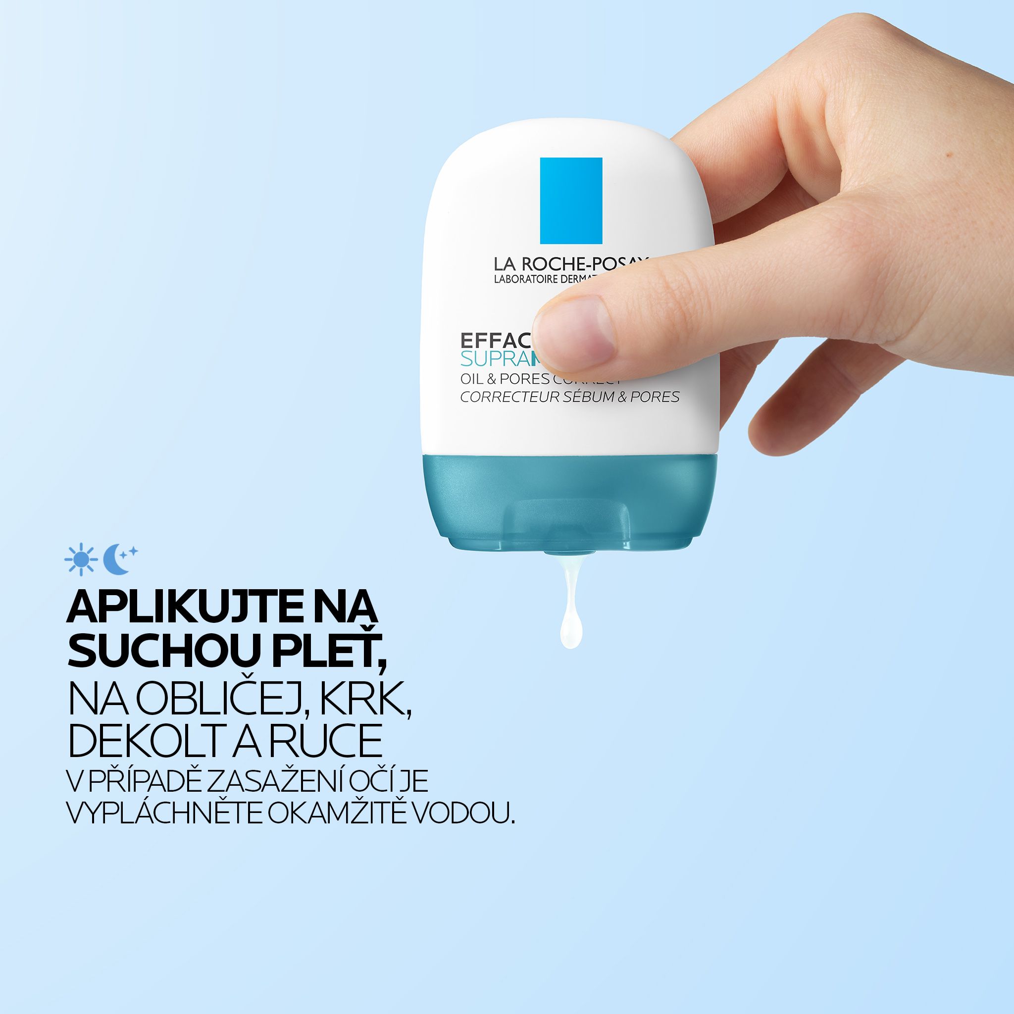 La Roche-Posay EFFACLAR SUPRAMOLECULAR Matujúci gélový krém proti lesku a pórom 40 ml