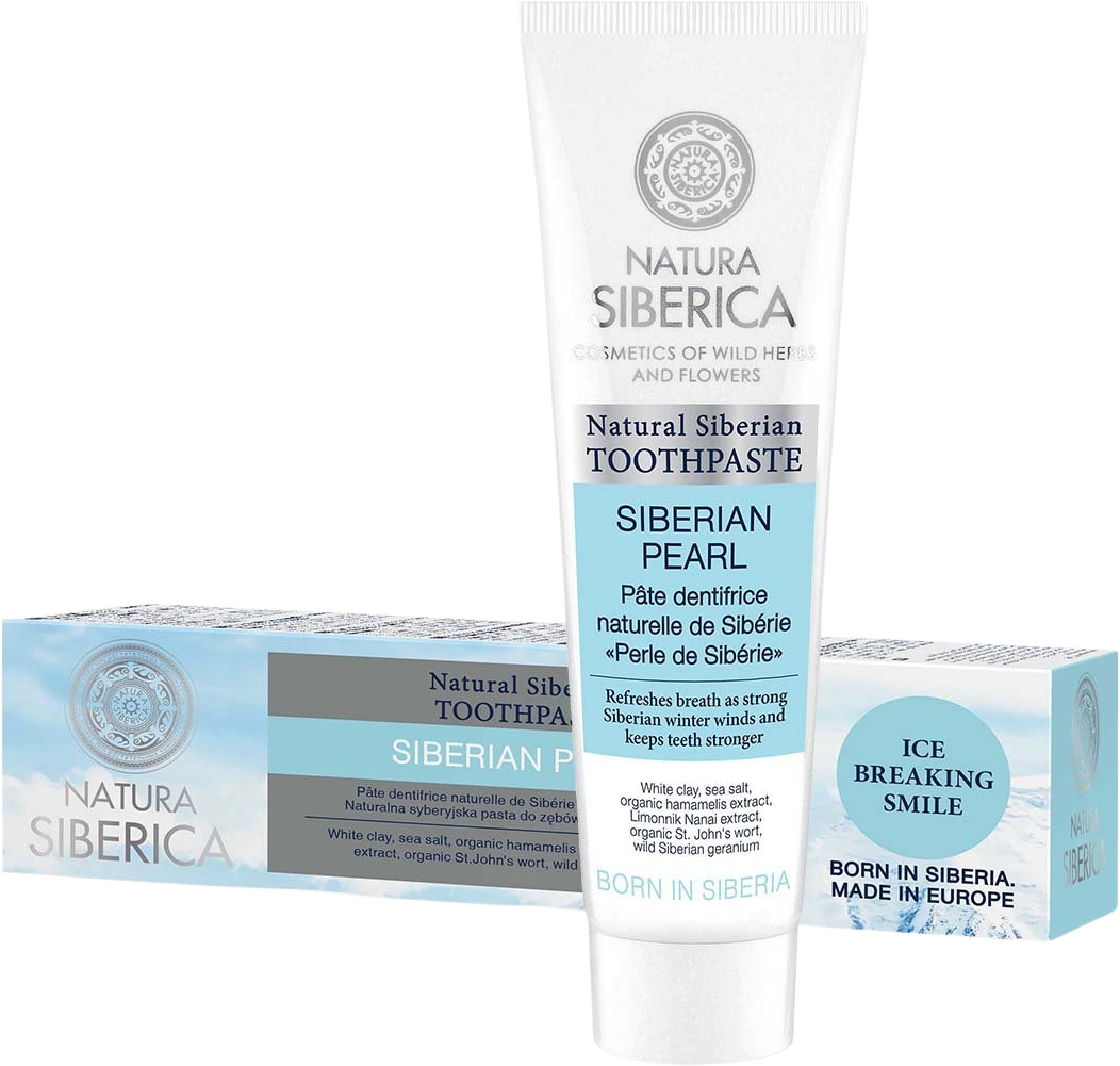 Natura Siberica Prírodná sibírska zubná pasta - Sibírska perla 100 g