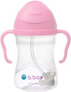 B.box Hrnček so slamkou čerešňový kvet 240 ml