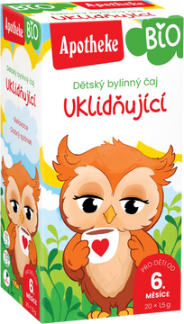 Apotheke Bio detský bylinný čaj ukľudňujúci 20 x 1.5 g
