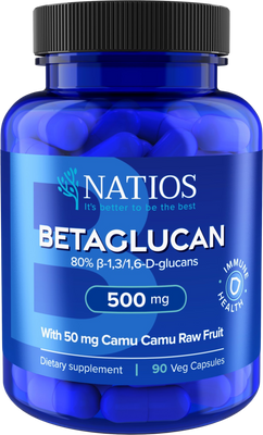 Natios Betaglucan 500 mg 90 kapsúl
