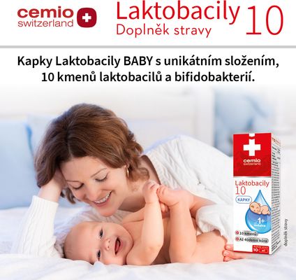 Cemio Laktobacily 10 kvapky 10 ml