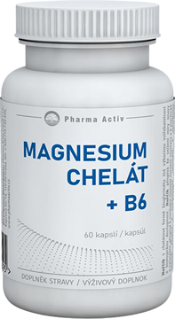 Pharma Activ MAGNESIUM CHELÁT + B6, 60 kapsúl