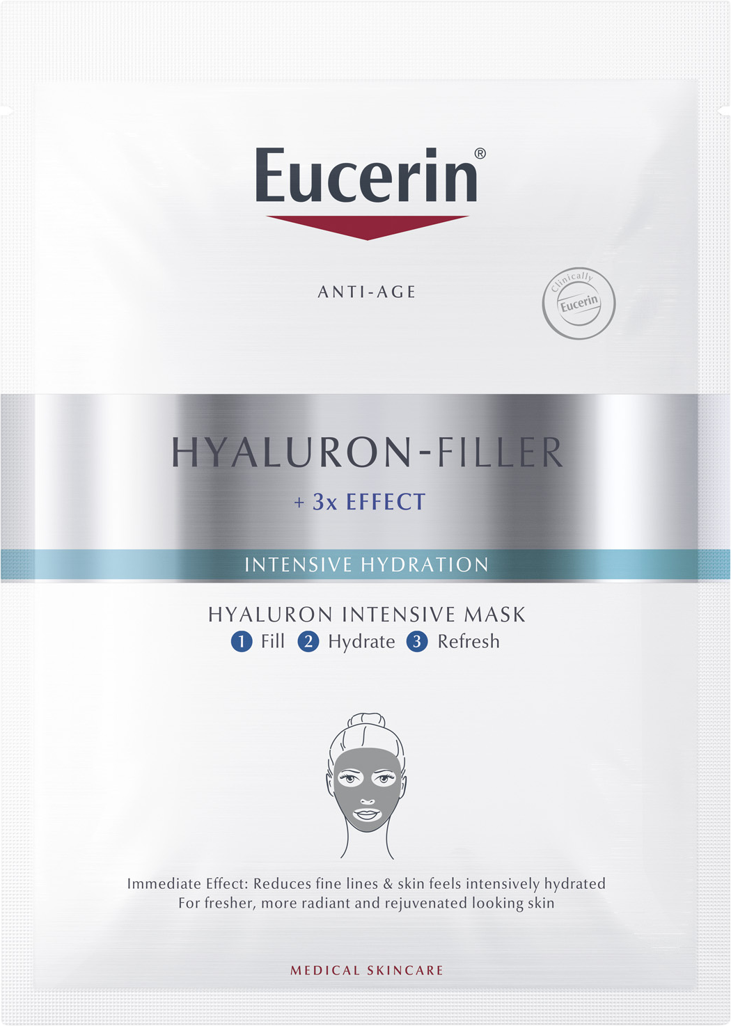 Eucerin Hyaluron-Filler Intenzívna maska 1 ks
