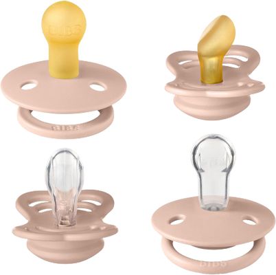 BIBS Cumlíky TRY IT kolekcia, Blush 4 ks