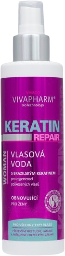 VivaPharm Keratínová vlasová voda 200 ml