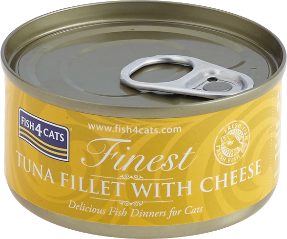 Fish4Cats Konzerva pre mačky Finest tuniak so syrom 70 g