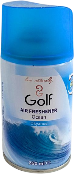 Golf Náhradná náplň do automatického strojčeka - osviežovač Ocean 260 ml