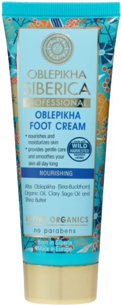 Natura Siberica Rakytníkový krém na nohy 75 ml