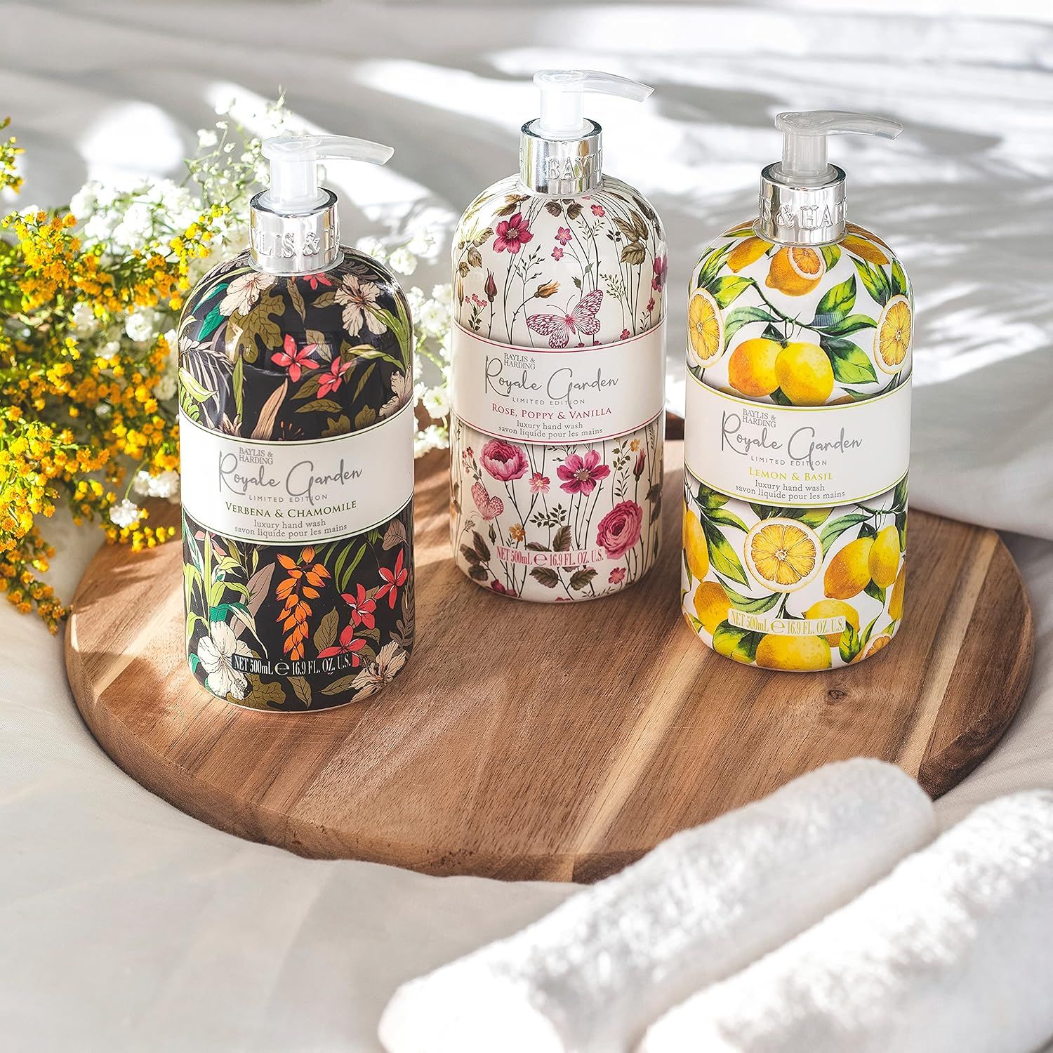 Baylis & Harding Royale Garden Tekuté mydlo na ruky Verbena & Harmanček 500 ml