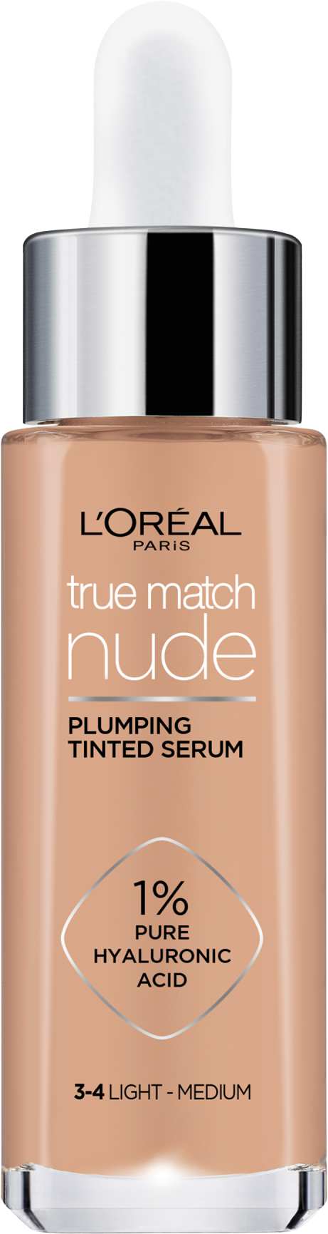 L'Oréal Paris True Match Nude Make-up sérum 3-4 Light Medium 30 ml
