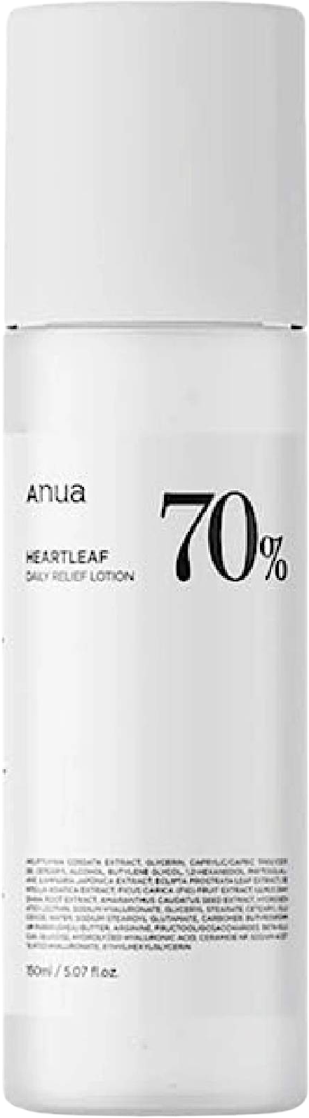 Anua Heartleaf 70% Daily Lotion Upokojujúce a hydratačné mlieko na tvár 200 ml