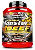 Amix Anabolic Monster BEEF 90% Protein, jahoda-banana 1000 g