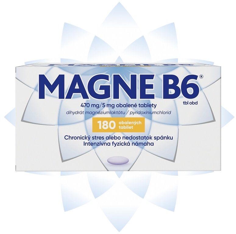 Magne B6 MAGNE B6 (470 mg / 5 mg) 180 tabliet
