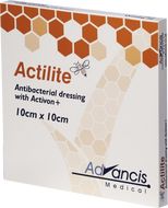 Advancis Medical ACTILITE krytie na rany antimikrobiálne, neadherentná viskóza, napustené manukou 10 ks