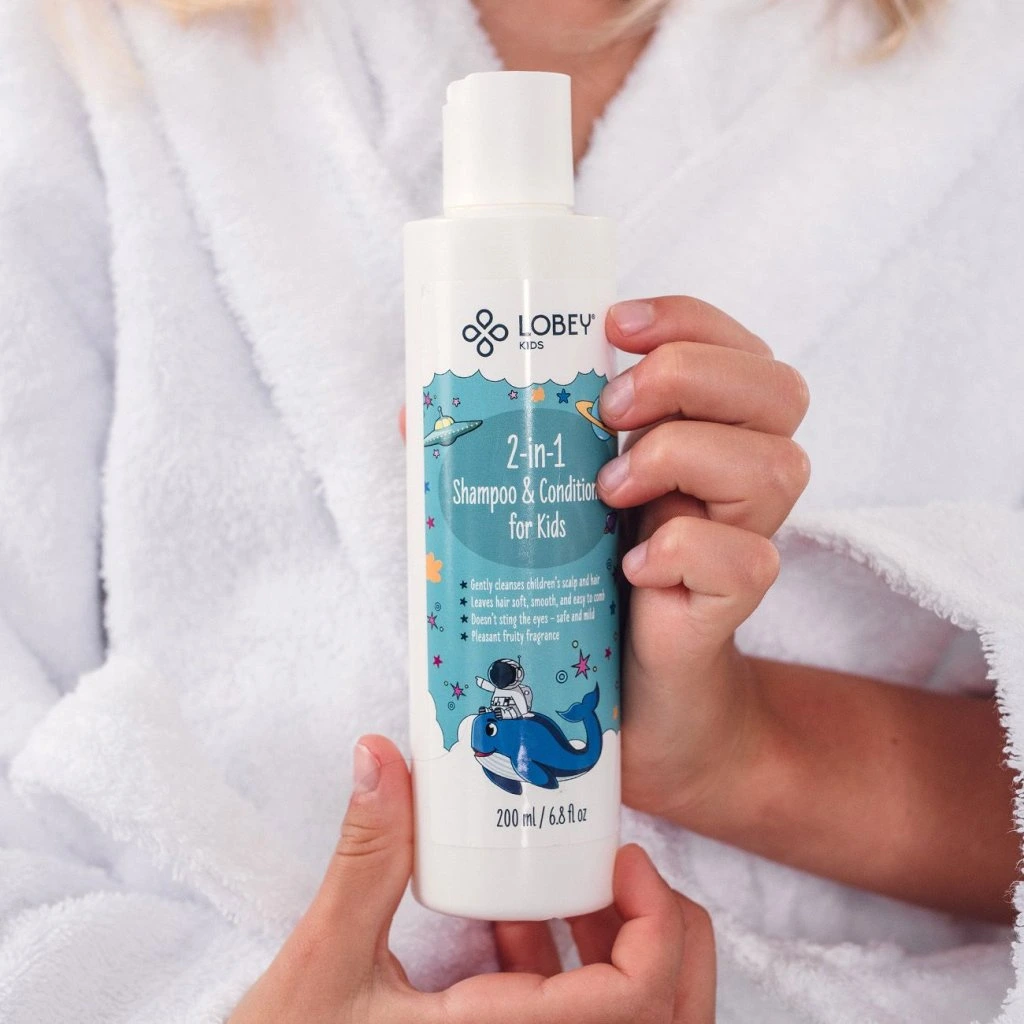 Lobey Šampón s kondicionérom pre deti 200 ml