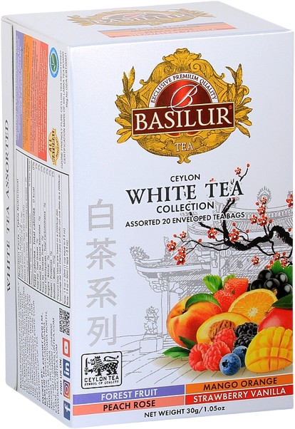 Basilur White Tea Assorted 20 x 1.5 g