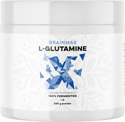 BrainMax L-Glutamine, L-Glutamin 500 g