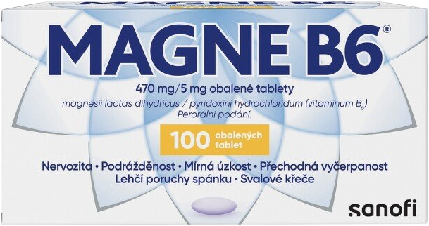 Magne B6 470mg/5mg 100 tabliet