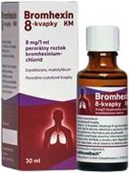 Bromhexin 8-Kvapky 50 ml