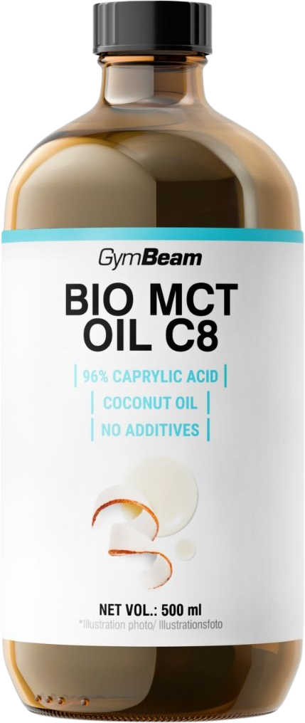 GymBeam BIO MCT Olej C8 500 ml