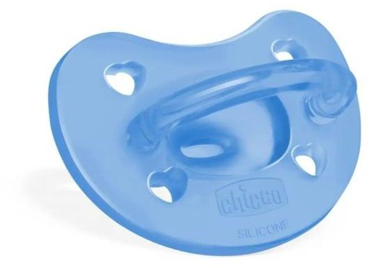Chicco Cumlík Physio celosilikónový 6-16m chlapec
