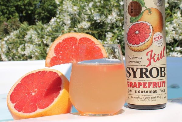 Kitl Syrob Grapefruit so šťavou 500 ml