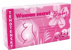 Woman Secret BABY Jednokrokový kazetový tehotenský test 2 ks