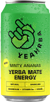 Yeahrba Mate energy Minty Ananas 330 ml