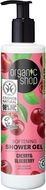 Organic Shop Zmäkčujúci sprchový gél, čerešňa a čučoriedka 280 ml