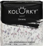 Kolorky NIGHT Jednorožec veľ. L (8-13 kg) 19 ks