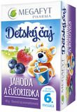 Megafyt Detský ovocný čaj jahoda a čučoriedka 20 x 2 g